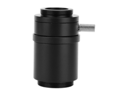 Adaptador de cámara para microscopio estéreo aleatorio de aluminio Interfaz CTV de 25 mm
