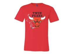Camiseta unisex para adultos Twin Peaks Red Bulls ROCKINSTONE, la más vendida. Talla: S