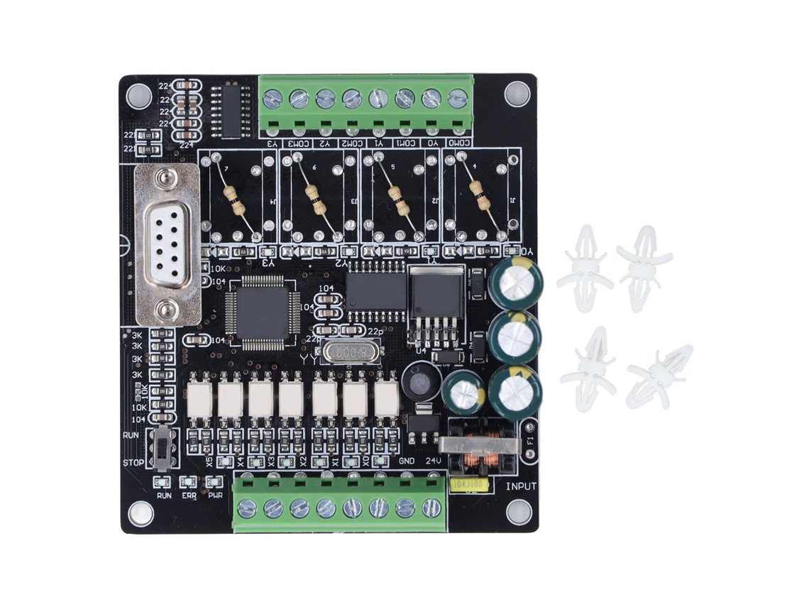 Controlador Lógico Programable (plc) Industrial Para Impresión Química, Pcb De 24 V Cc