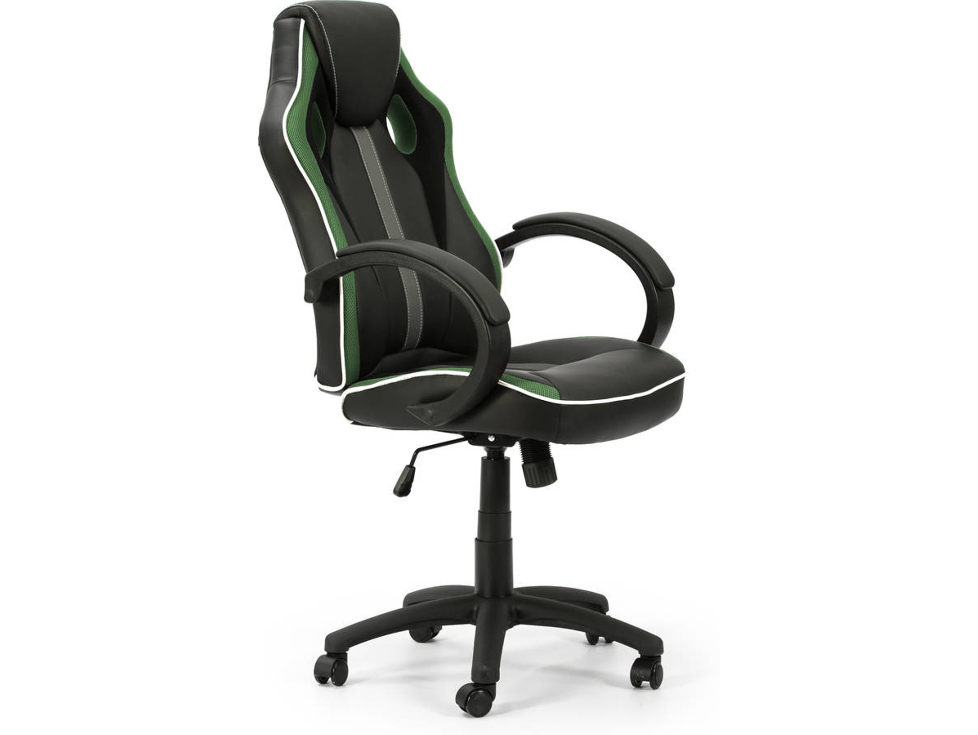 Silla de Oficina  Formula Negro y Verde (112-122x61x68 cm)