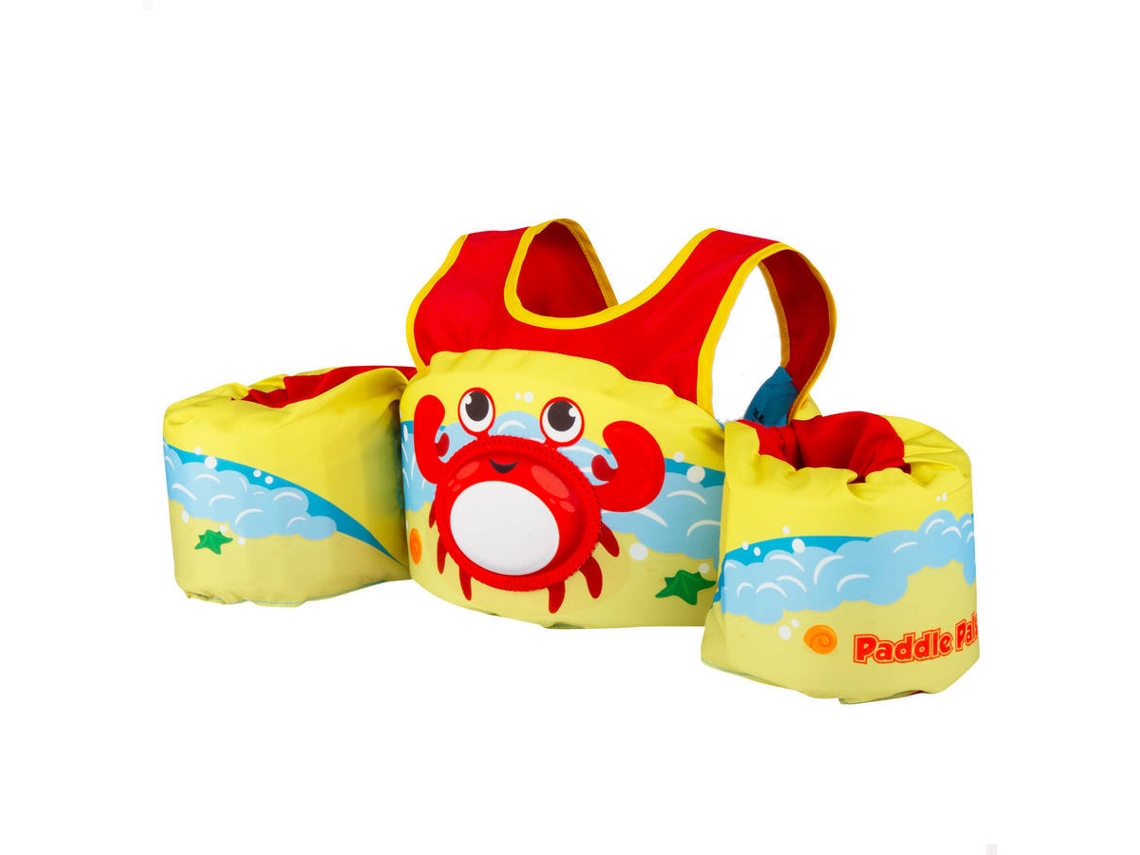 AQUA SPORT Chaleco salvavidas niño cangrejo 15-30 kg regulable