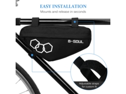 Bolsa Triangular Para Bicicleta Marco Delantero Mtb Bolsa De Herramientas Accesorios De Almacenamiento