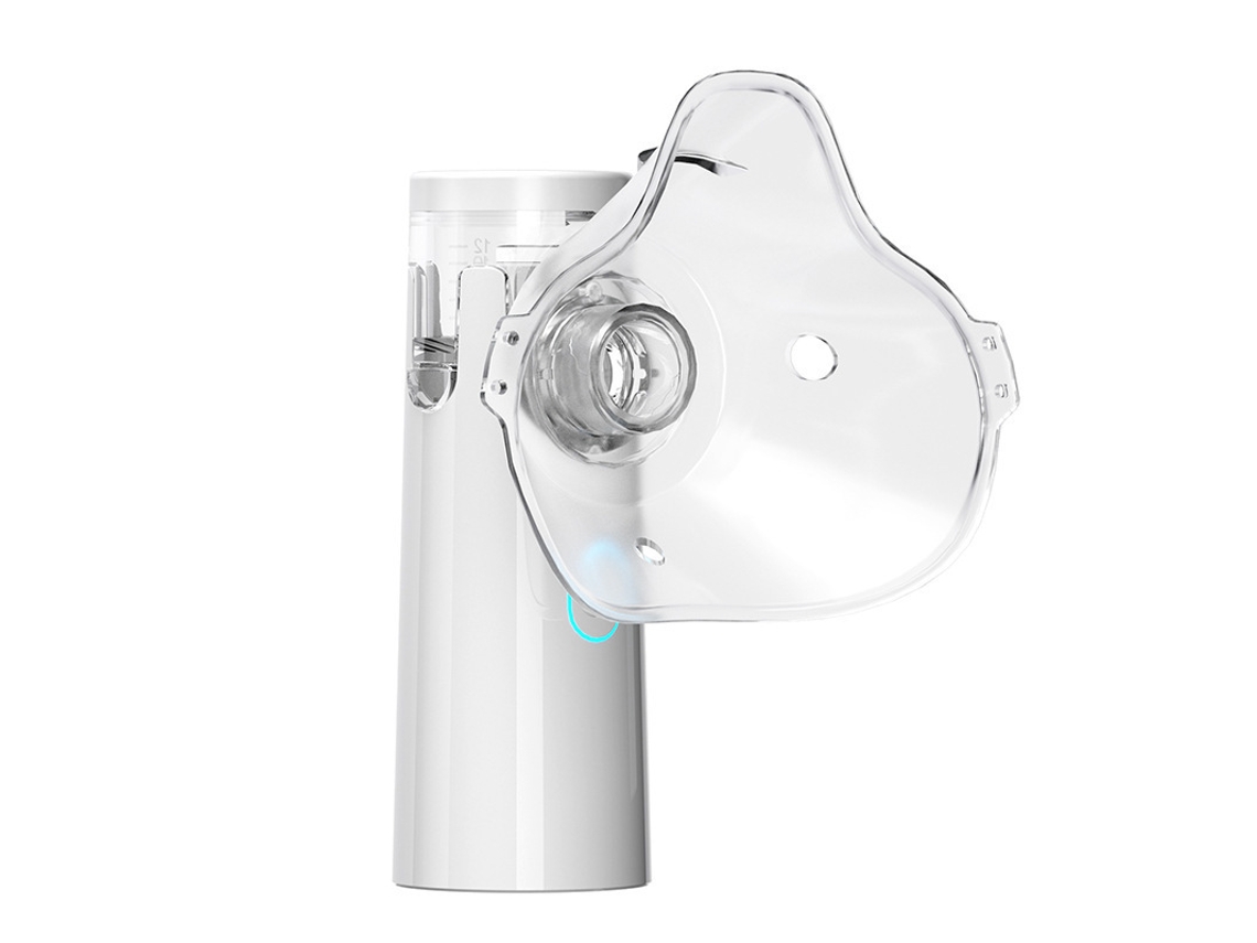 Nebulizador Ultrasónico Doméstico, 3 Modos Para Niños Y Adultos, Versión A Pilas (blanco) Czhhmart