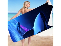 Toalla De Playa - 2 Fibras Ultrafinas 150*75 Cm 250 G