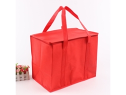 Bolsa de la compra plegable Digitallab (35 l, 41 x 26 x 33 cm, roja)