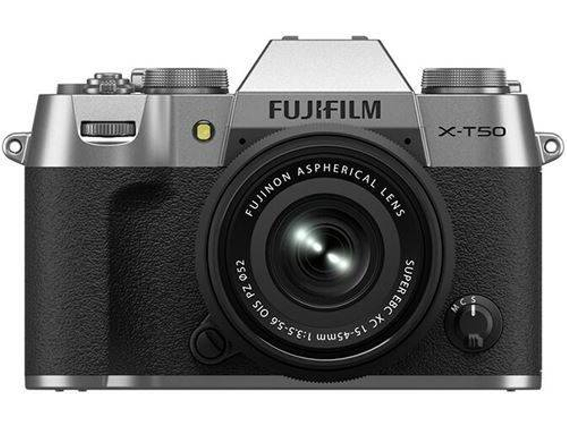 Cámara Fotográfica FUJIFILM X-T50II-XC15-45MM (Plateado - 40.2 MP - ISO 64-51200)