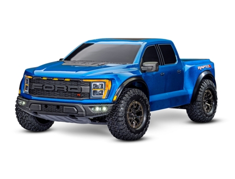 FORD RAPTOR-R 4X4 VXL 1/10 BLUE TRAXXAS (8 años)