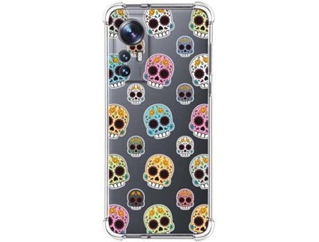Carcasa para Xiaomi 12 TUMUNDOSMARTPHONE Dibujos Antigolpes Catrina Multicolor