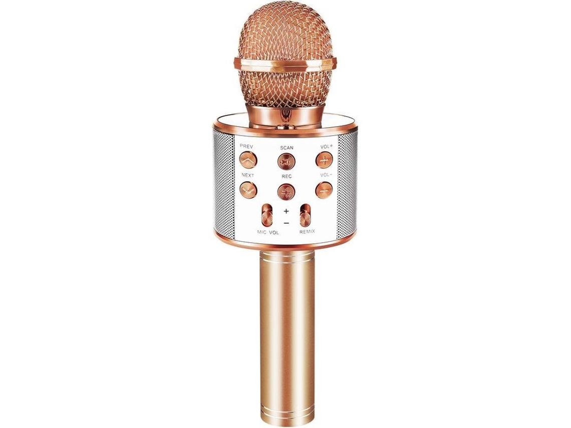 Juguetes Musicales Adecuados Para Niños De 4 A 12 Años: Micrófono De Karaoke Bluetooth Para Niños