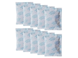 100 Unidades De Gel De Sílice Absorbente De Humedad De 10 G, 7x6 Cm, Color Azul, Para Armarios Y Cajones.