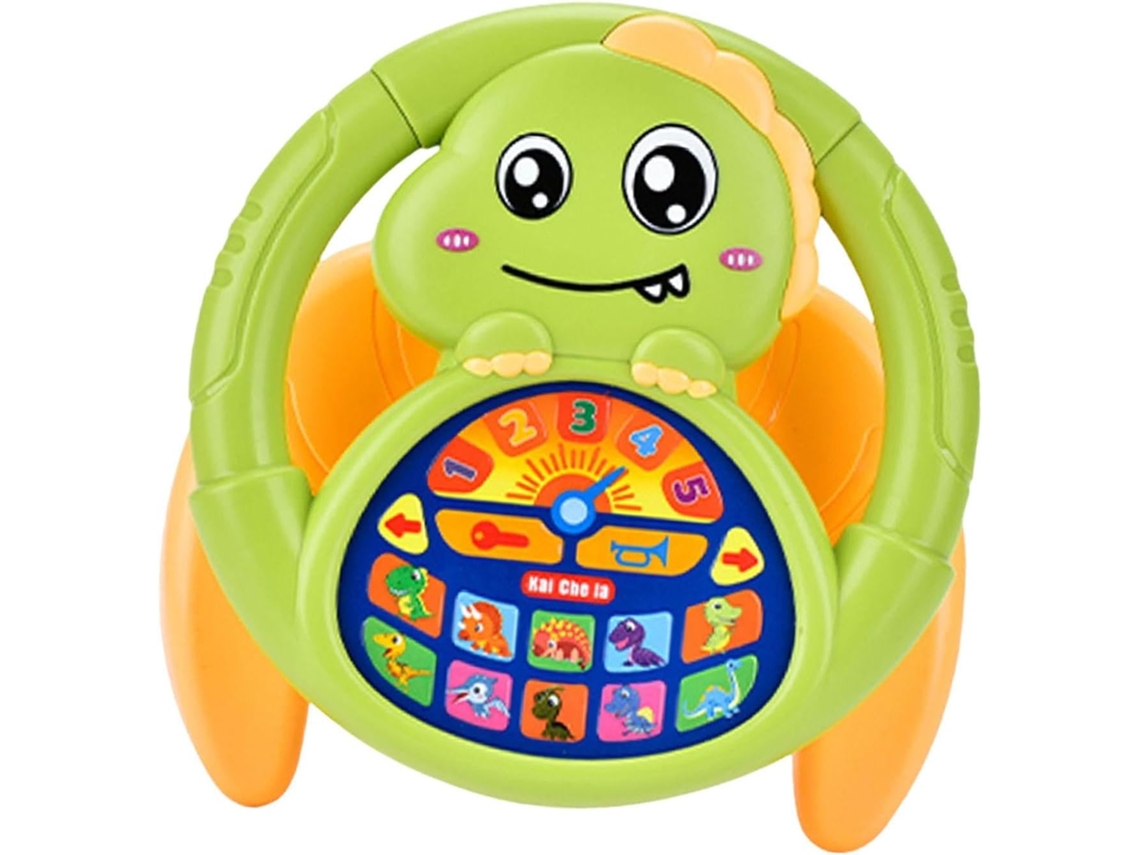 Volante Juguete Educativo Eifson Forma De U Con Luz Y Música (dinosaurio)