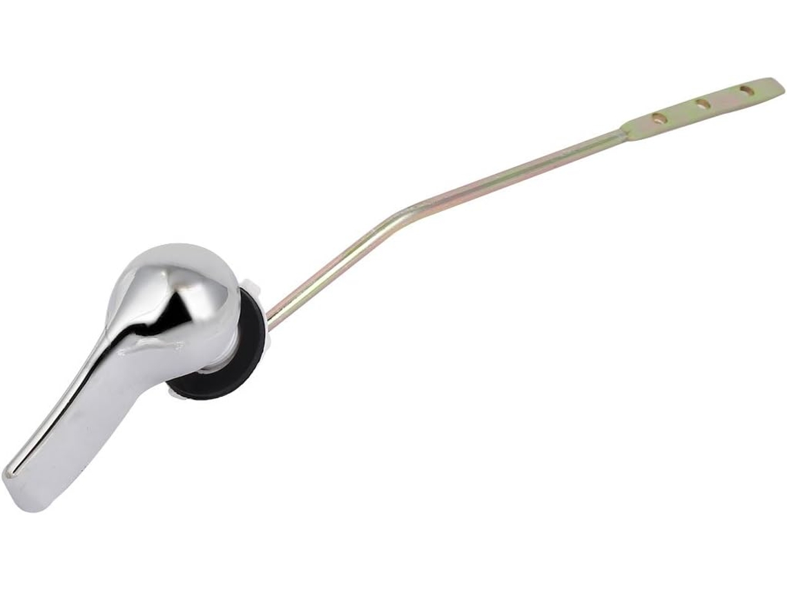 Manija De Palanca De Descarga Para Tanque De Inodoro Con Montaje Lateral Y Varilla Flexible De Hi...