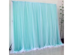 Cortina De Tul Rosa De 2x2 M Para Decoración De Bodas Y Fiestas.