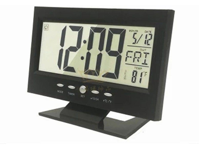 Reloj Despertador HEAN Negro