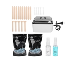 Kit De Depilação Com Cera E Aquecedor 8 Peças 110v