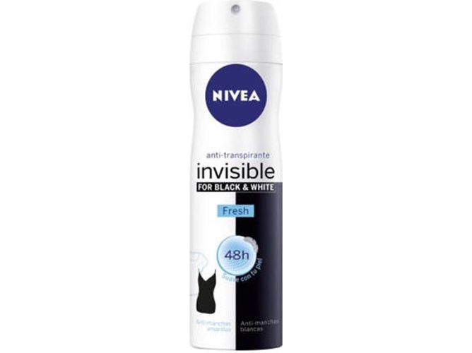 Desodorante NIVEA Black & White Invisible Fresh Deo Vaporizador (200 ml)