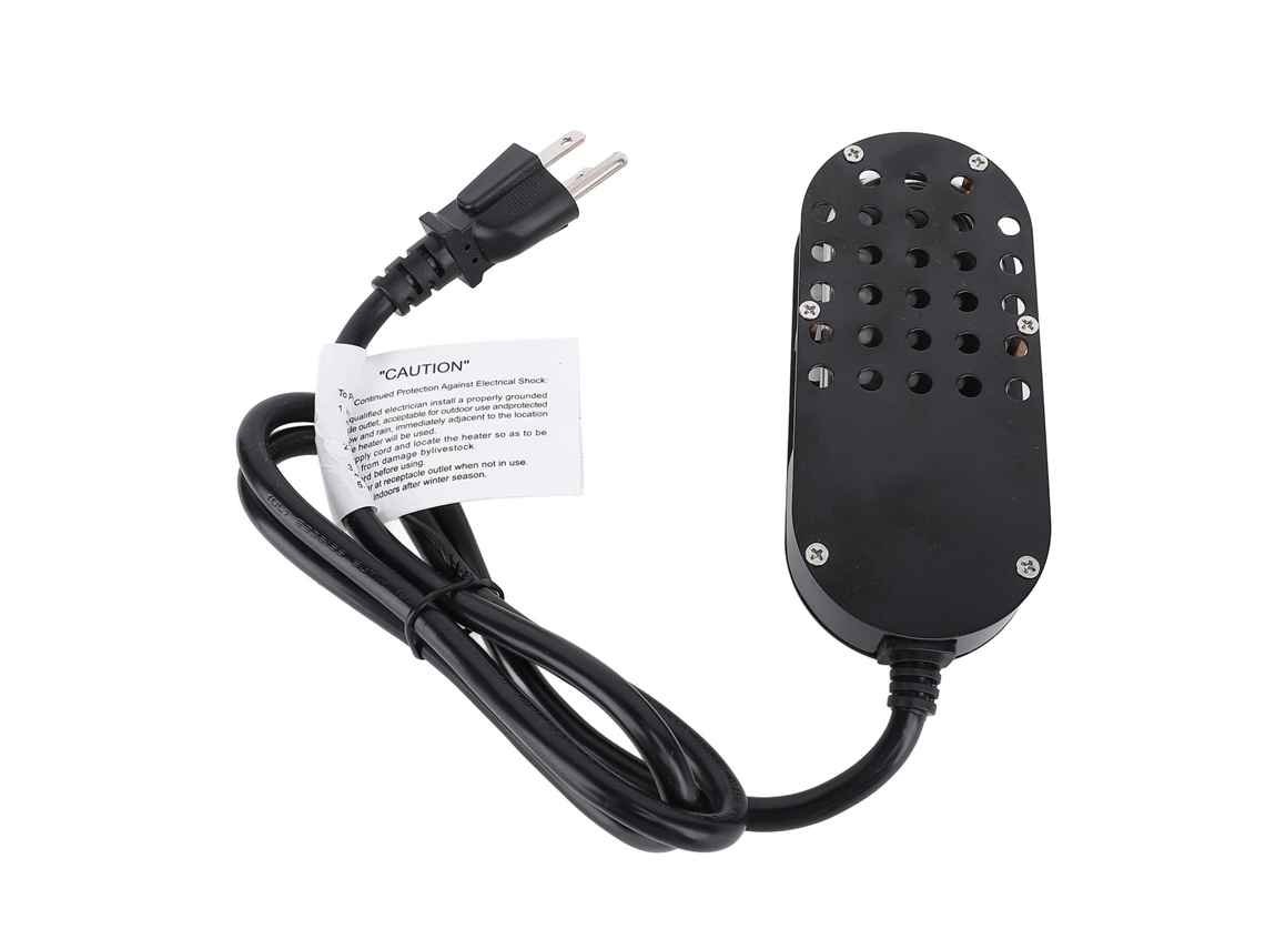 Calentador Para Comedero De Pájaros De 250 W Con Termostato Integrado, Apagado Automático, Ideal Para Invierno, Jardín, Ee. Uu., Enchufe De 110 V.