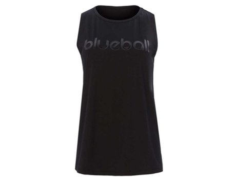 Camiseta sin Mangas Ultrafina de Mujer para Deporte BLUEBALL SPORT Negro (XL)