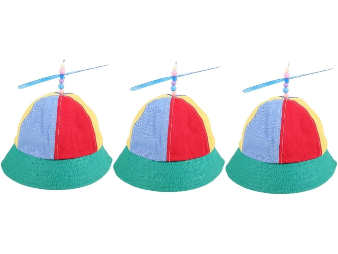 Sombrero De Bambú Arcoíris Con Libélula