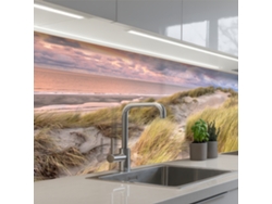 Paneles antisalpicaduras para cocina - Playa - Mar - Duna - Atardecer 150x80 cm