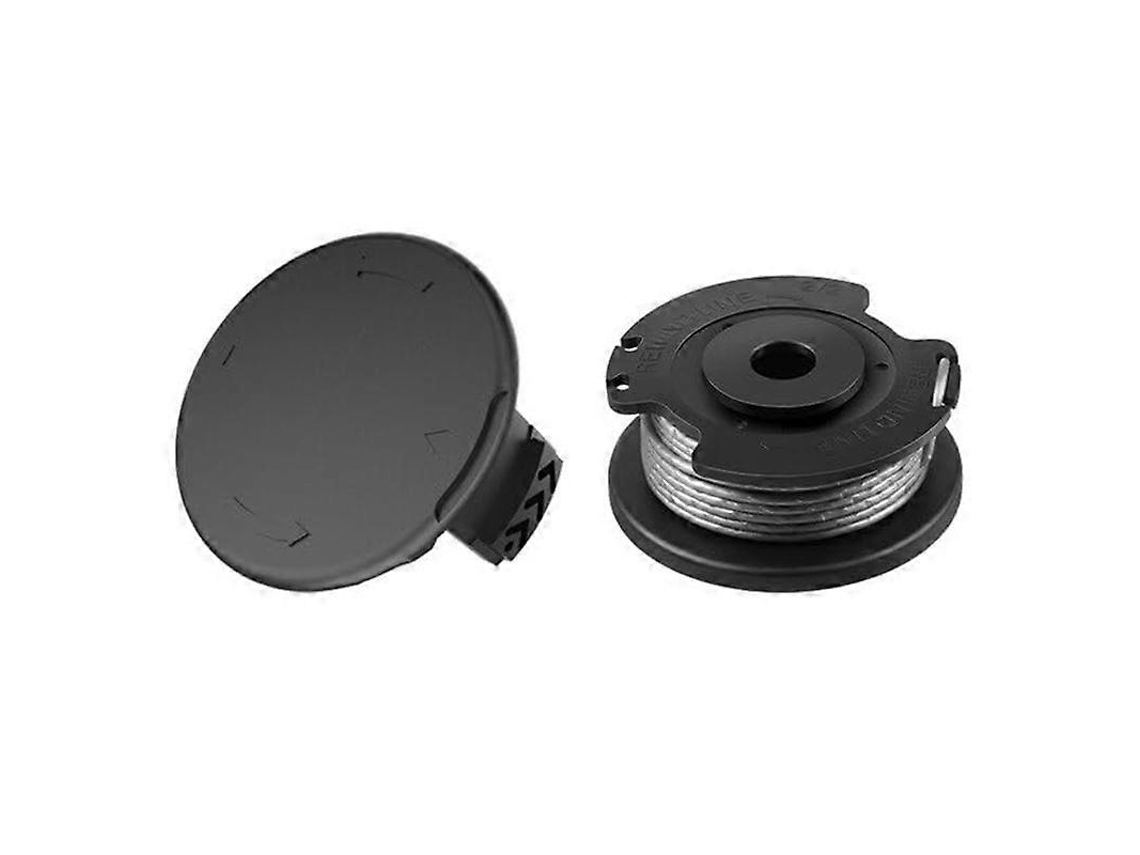 F016f04557 Para Desbrozadora Bosch Art 23 Sl, Carrete De Hilo De Nailon De 4,9 M + Tapa Del Carrete.