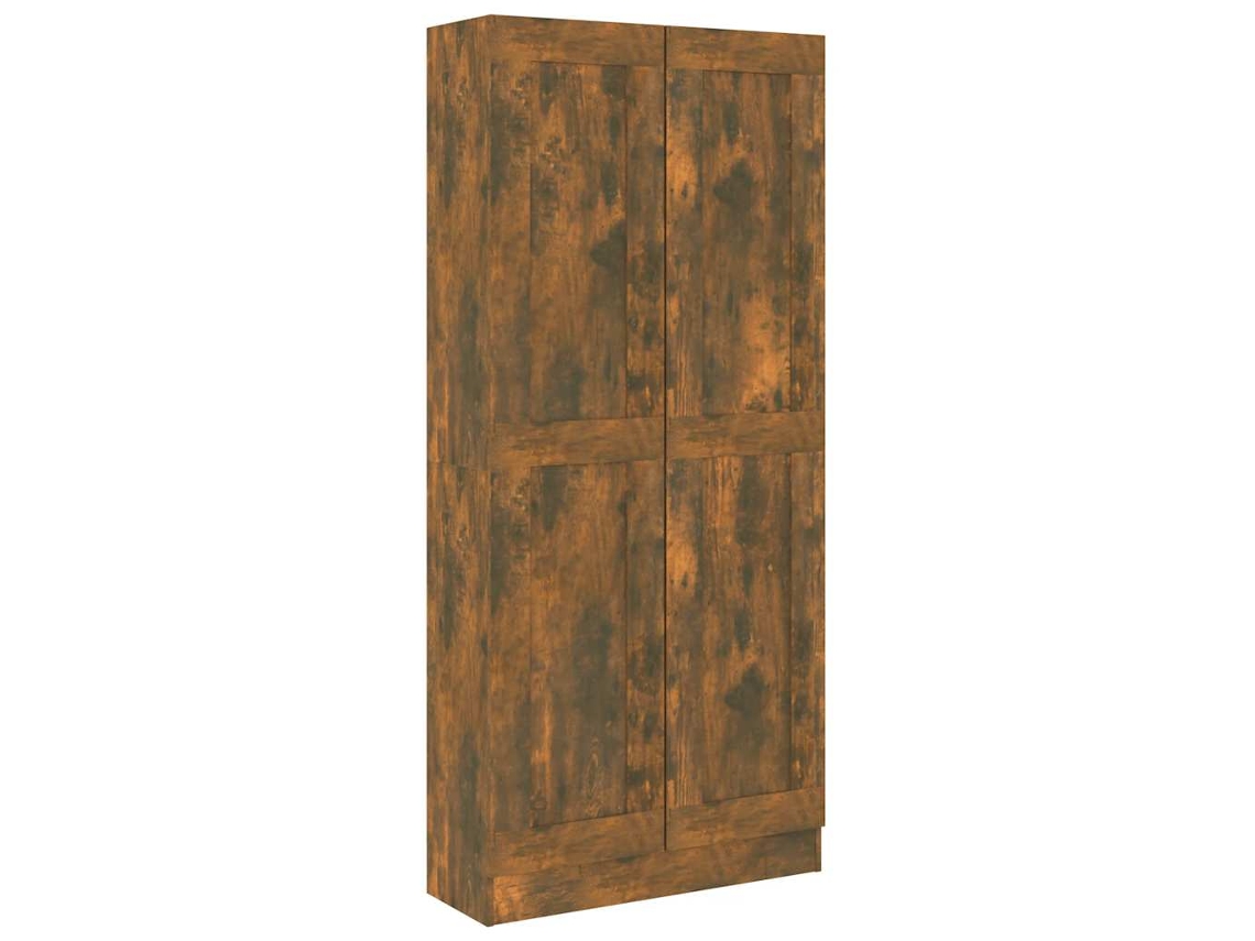Librería MAISON EXCLUSIVE en Derivados de Madera de Roble Ahumado (82,5x30,5x185,5 cm)
