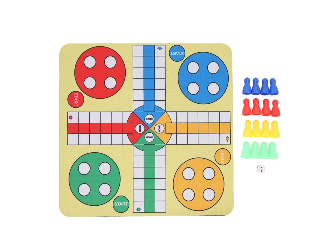 Juego De Ajedrez Volador Con Tablero Plegable De Cuero Sintético, Piezas Y Dados Para Viajes, Familia, Fiestas Y Oficina.