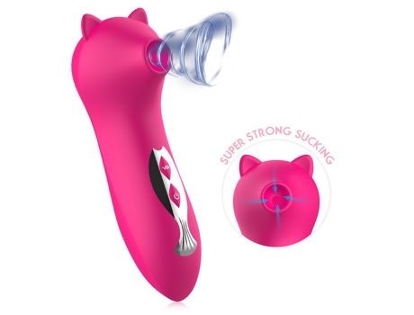 Vibrador PETHUEL Punto G multifrecuencia ZDB-0630-208 Rosa roja
