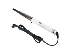 Plancha De Rizo Cerámica 25mm Pelo Ondulador Con Lcd Herramienta De Estilo Accesorios Blanca