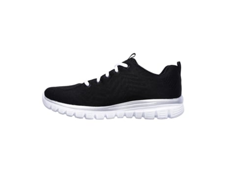 Zapatillas Skechers Graceful-Get Connected Negro/Blanco