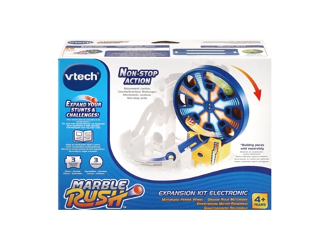 Set de Canicas Vtech Marble Rush - Expansion Kit Electronic - Reuzenrad Circuito Pista con Rampas 3 Piezas + 4 Años