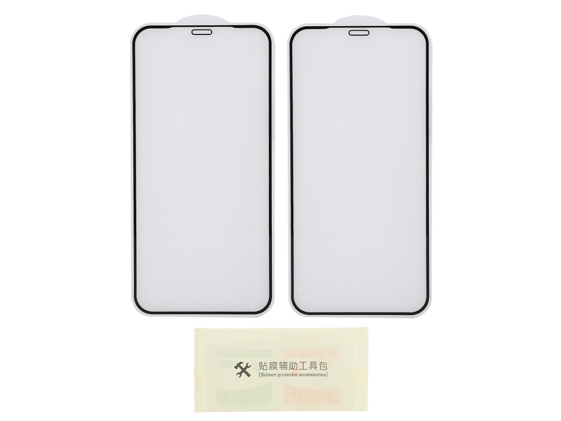 2 Protectores De Pantalla De Vidrio Templado Con Borde Suave Para Iphone 11/11 Pro/11 Pro Max Con Hd Y Antiaceite