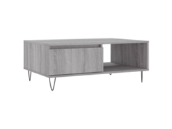 Maison Exclusive - Mesa De Centro Madera De Ingeniería Gris Sonoma 90x60x35 Cm