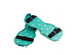 Zapatos aireadores de jardín con púas para el cuidado del césped