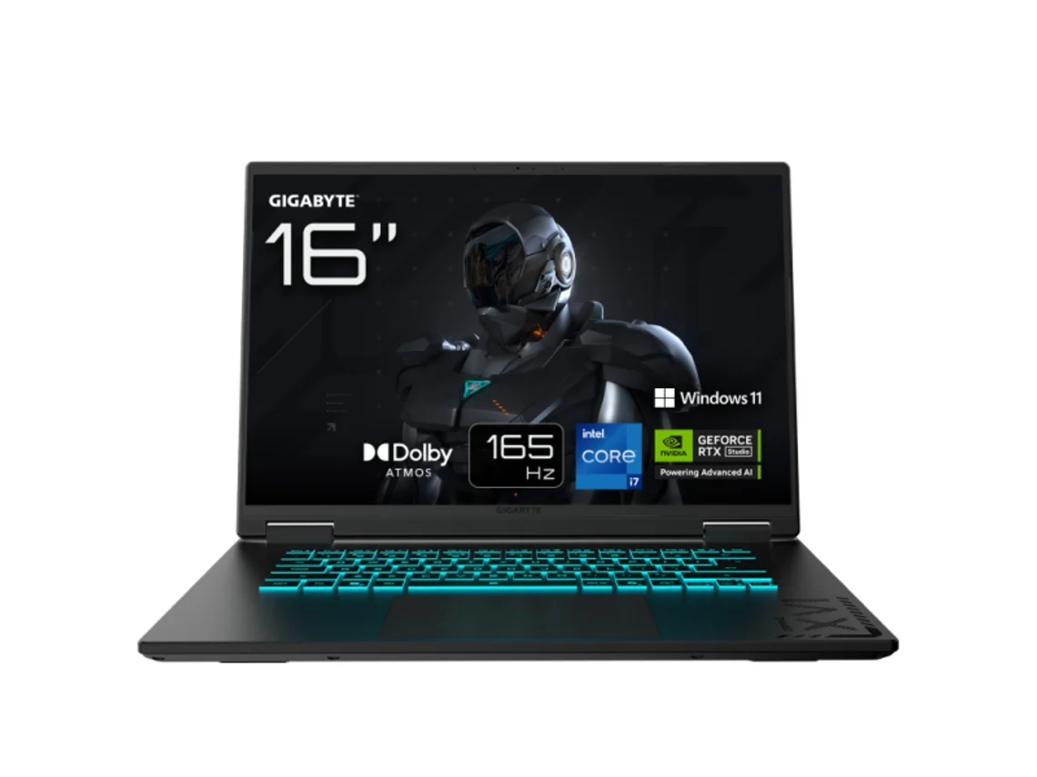 Portátil Gigabyte Gaming A16 Cwhi3pt864h I7 13620h 32 GB 1 TB RTX 5070 16 W11h