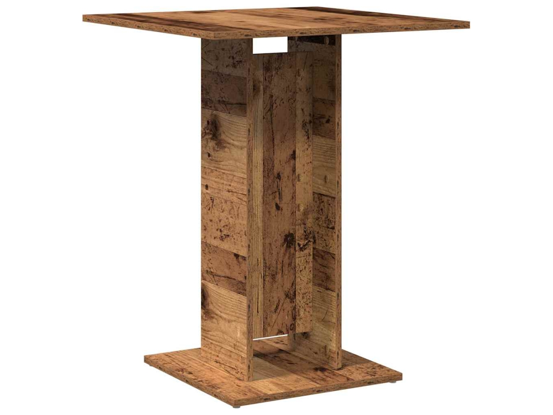 Maison Exclusive - Mesa De Bistró De Madera De Ingeniería Envejecida 60x60x75 Cm