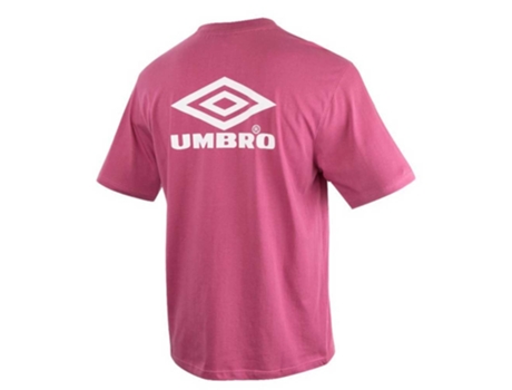Camiseta de Hombre para Fútbol UMBRO Classic Crew Rosa (M)
