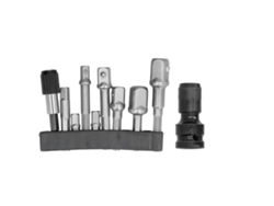 Kit De 11 Adaptadores De Interruptor De Intermitentes Con Mango Hexagonal Y Cabeza Cuadrada Para Destornillador De Cabeza