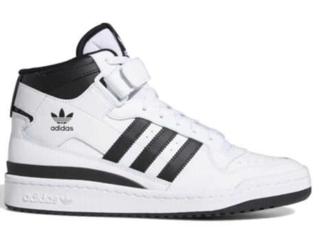 Zapatillas de Hombre ADIDAS ORIGINALS De Media Caña Forum Blanco (Talla: 44)