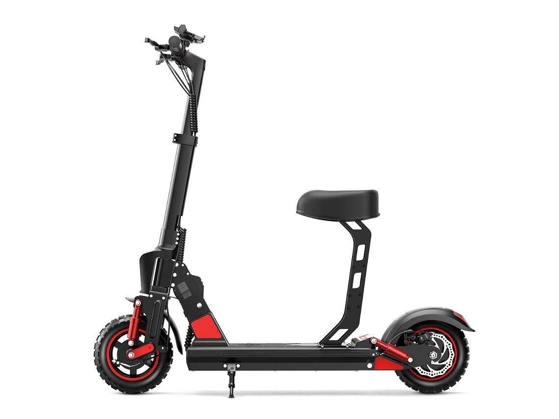 Patinete Eléctrico Plegable Bogist C1 Pro, 500 W, 48 V, 13 Ah, Hasta 45 Km/h, Autonomía De 45 Km, Neumáticos De 10", Asiento Ajustable, Carga Máxima D