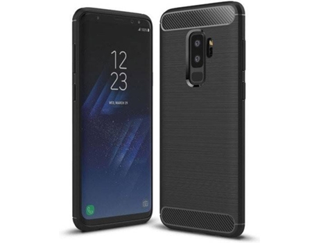 Carcasa Samsung Galaxy S9 Plus LMOBILE Carbono Negro