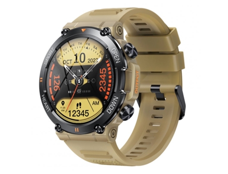 Smartwatch K56Pro Bluetooth Llamada Música Reproducir Presión Arterial Monitoreo Gris