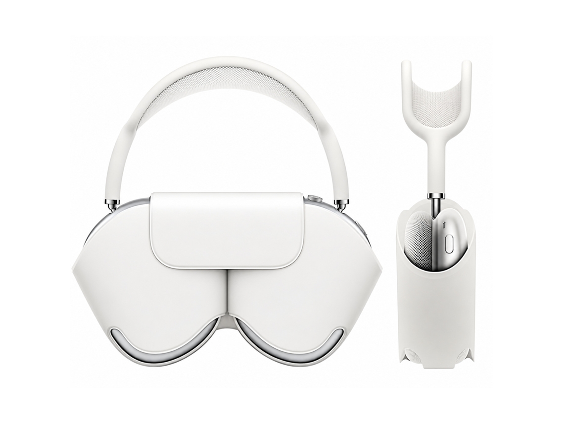Protección - Funda Protectora Magnética De Cuero Para Airpods Max 1/2 Con Modo De Suspensión Inteligente, Resistente A Arañazos Y Protección