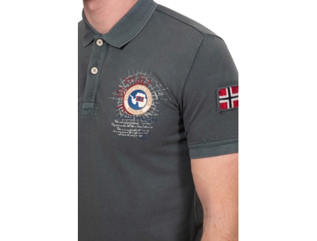 Polo de Hombre NAPAPIJRI Algodón Verde (M)