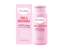 Polvo De Talco Oceaura Seco Y Refrescante, Capacidad Grande, Cuidado Con La Piel Seca, Adecuado Para Todas Las Familias, Frío Y No Pegajoso
