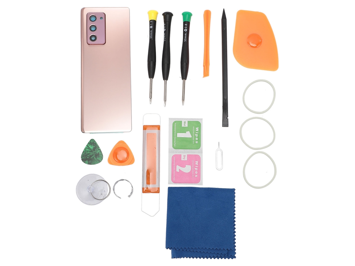 Cambio De Tapa Posterior Del Teléfono Para Galaxy Z Fold2 5g F916 Con Kit De Herramientas De Reparación