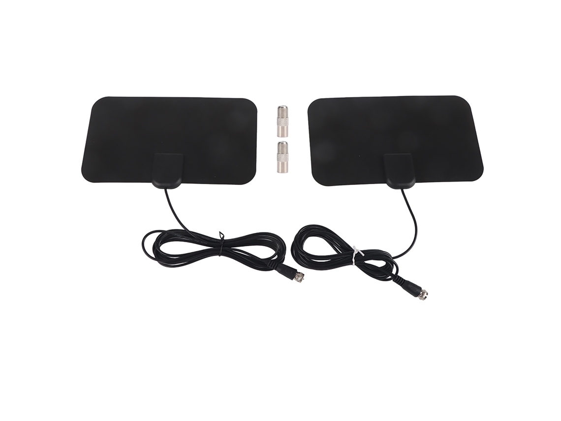2 Antenas Portátiles Mini Hdtv 4k Digitales De 1080p Con Cable De 280 Cm