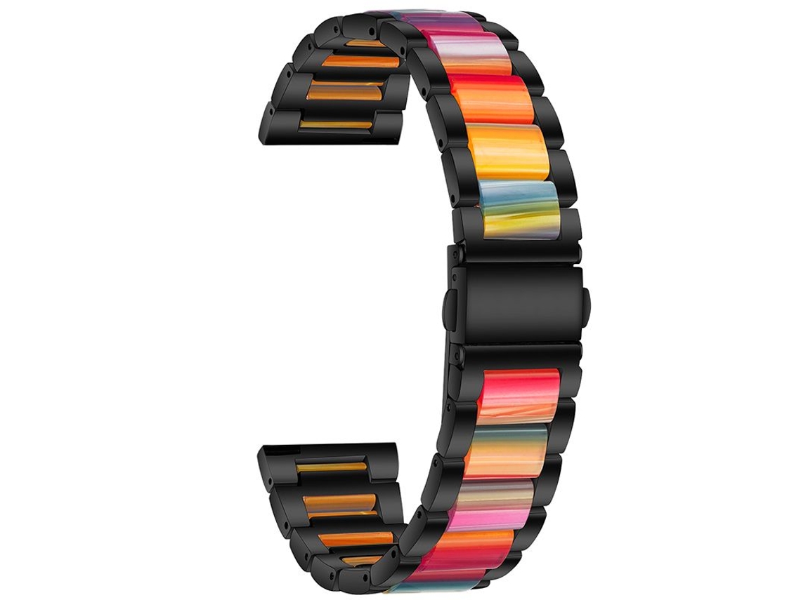 Correa Acero para Garmin MARQ Golfer Turmalina