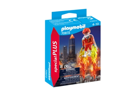 PLAYMOBIL Special Plus Superheroe (Edad Mínima Recomendada: 4 años - 8 Piezas)