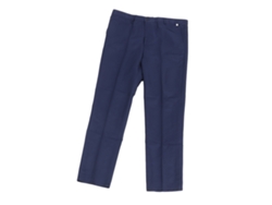 Traje De Hombre De 3 Piezas De Corte Ajustado: Chaqueta, Chaleco Y Pantalón - Azul Marino, Talla 2xl
